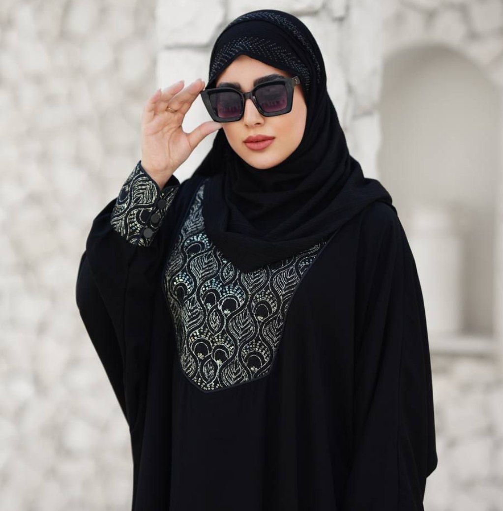 مانتو عبایی شهرزاد مدل طاووس