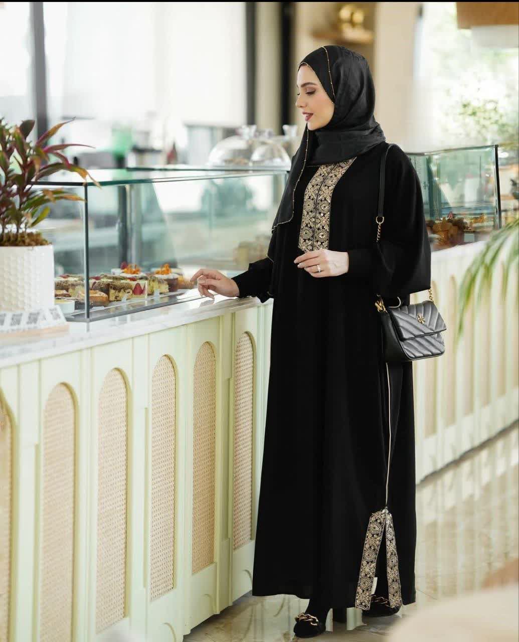 مانتو عبایی ریحانه